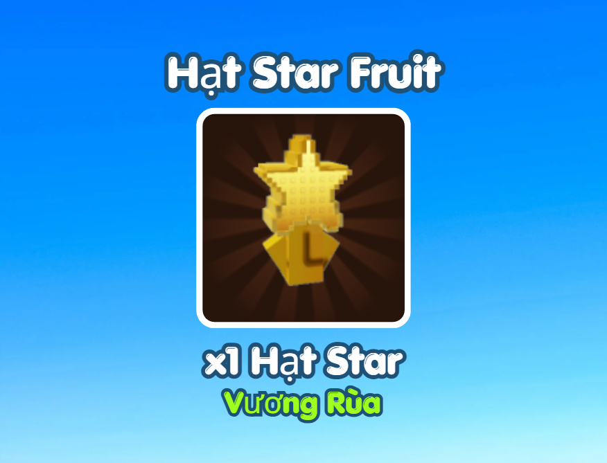 Hạt Star Fruit