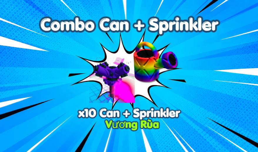 Combo Can + Sprinkler